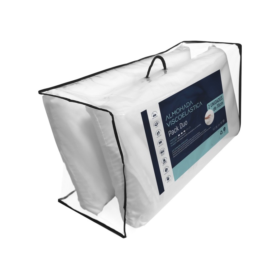 PACK ALMOHADAS VISCOELASTICA
