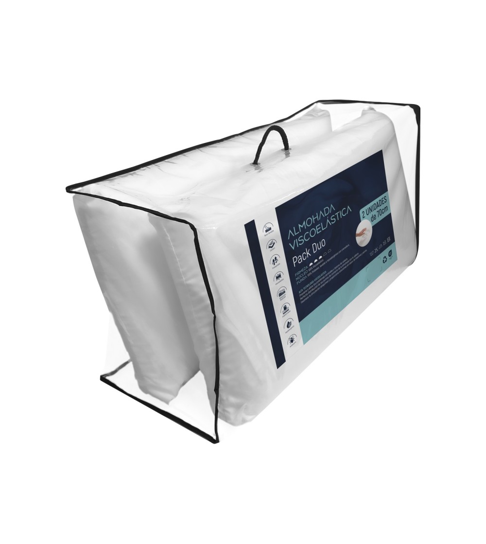 PACK ALMOHADAS VISCOELASTICA